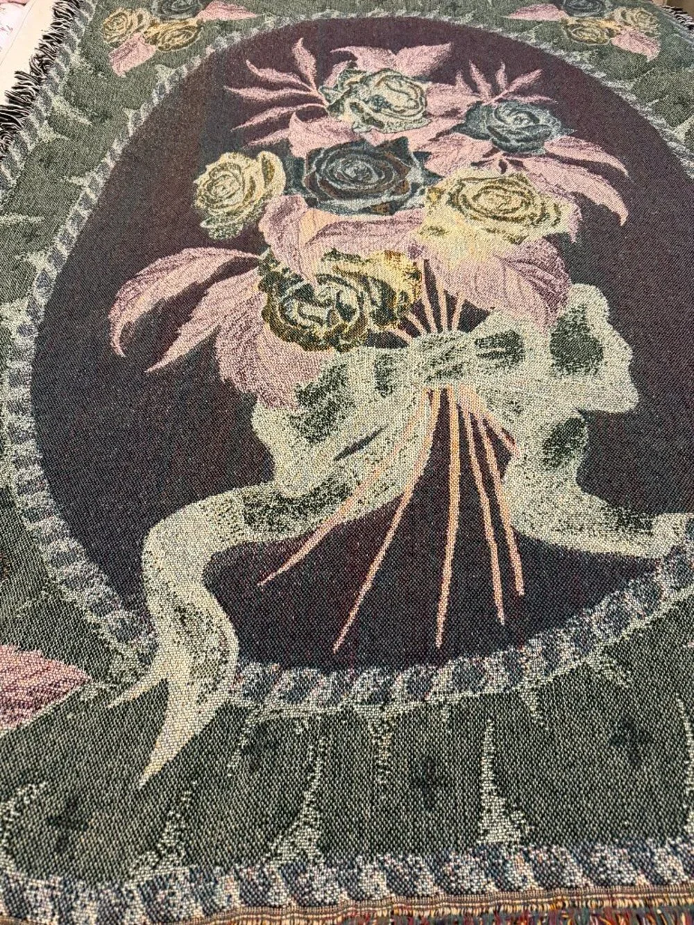 N/A floral tapestry